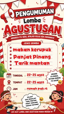 info lomba agustusan