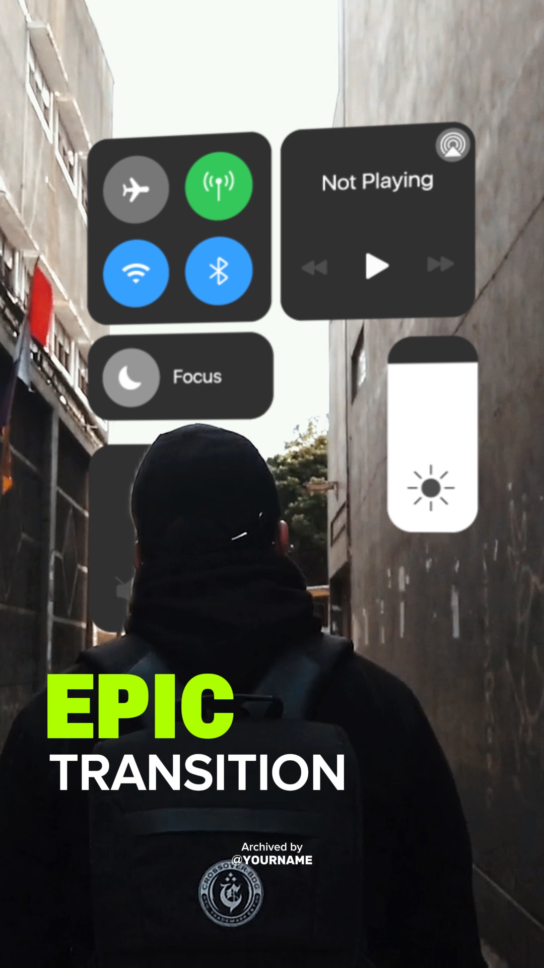 capcut template cover