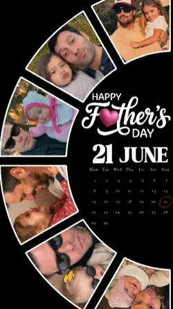 FATHER'S DAY 21 JUNE