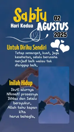 Sabtu, 02/08/2025