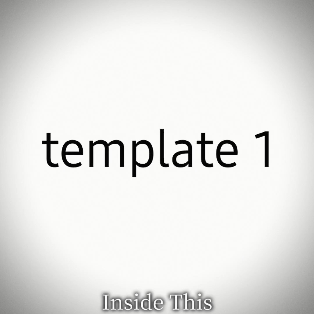 capcut template cover
