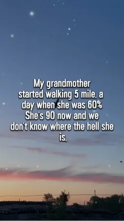 started walking