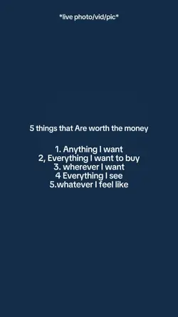5thinsthatareworthmo