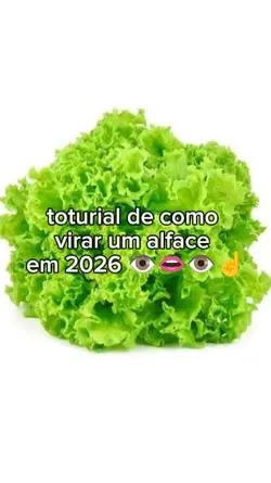 como virar um alface