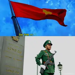 sao trên mũ là...