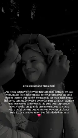 Parabéns amor