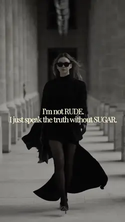 I’m not rude, just..