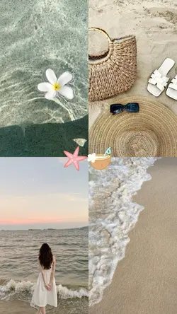 Weekend beach