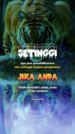 Quotes Harimau Keren