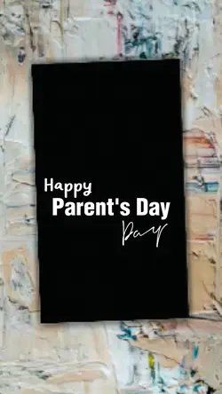 Happy Parent's Day 
