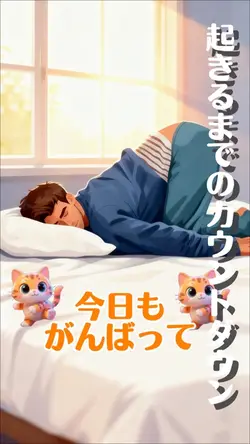 がんばって起きて😆