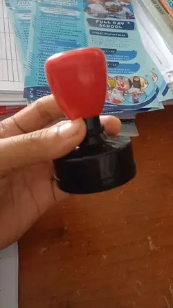 review stempel