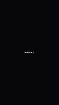 to failure