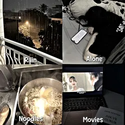 Lonely and rain