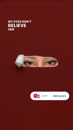 Eyes ig trend