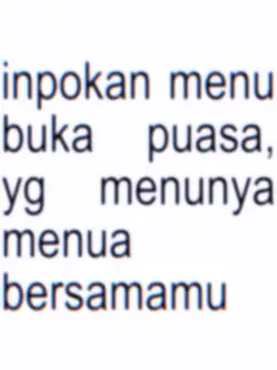 inpokan menu buka