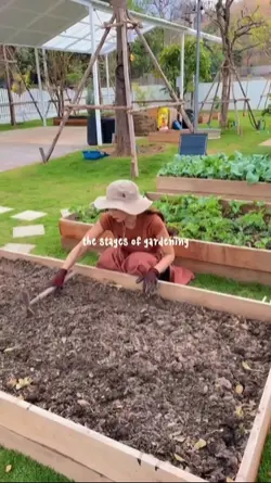 stages of gardening