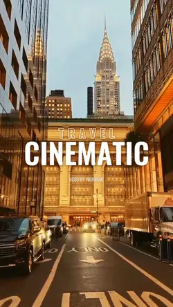  Travel cinematic