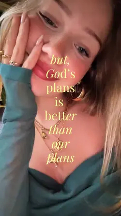 Gods plans is better