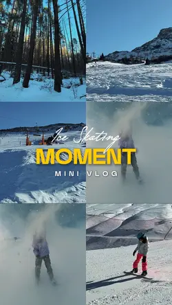 ice skating moment