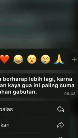 gamau berharap lebih