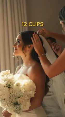 12 clips wedding