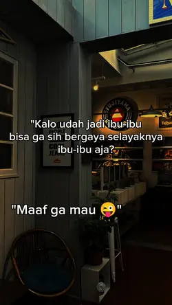 Maaf ga mau