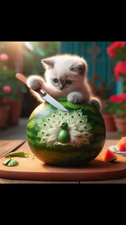 Cute kitten