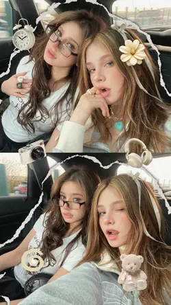 2 photos aesthetic