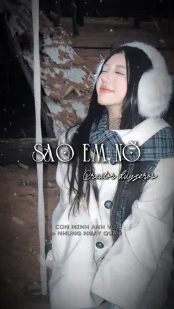 Sao em nỡ remix