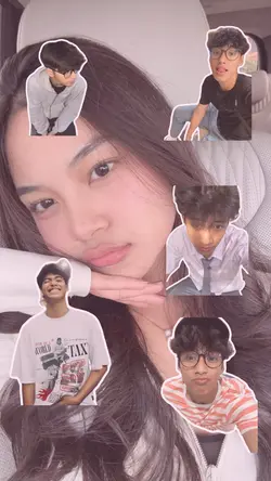 trend stiker foto
