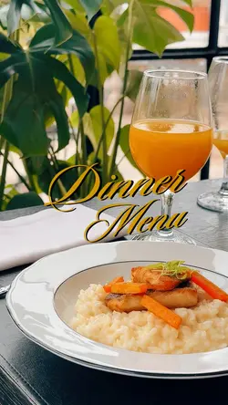 Dinner menu 