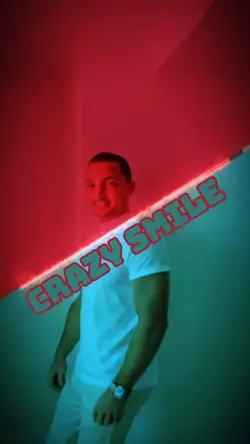 Crazy smile