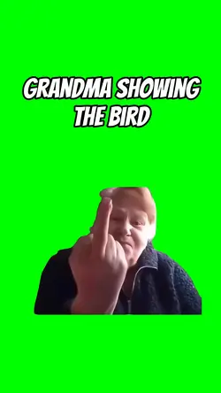 Grandma showing bird