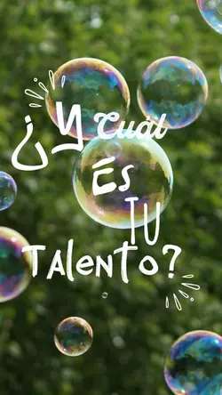 ¿Cuáles tu talento?🎨