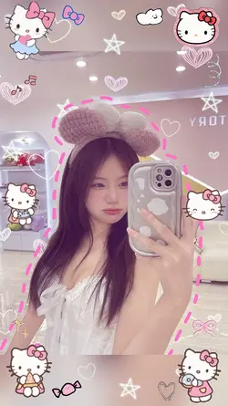 Tách nền Hello Kitty