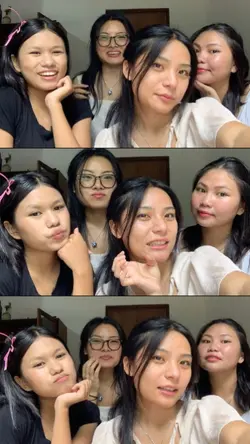 with friends