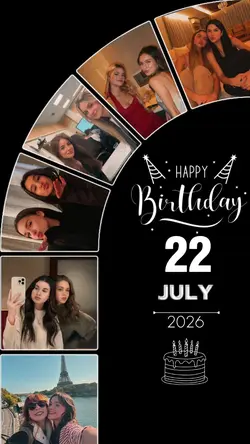 Birthdat 22 July