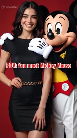 AI meet Mickey mouse