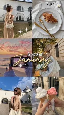 6 pics of January