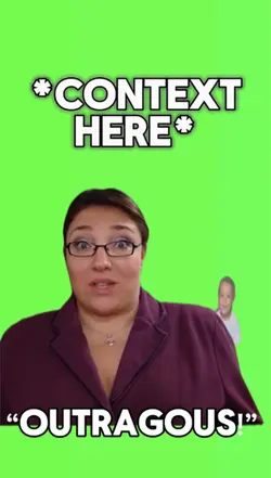 “OUTRAGEOUS!” 