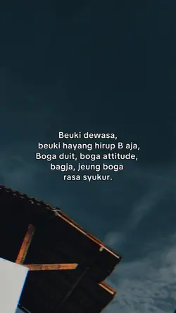 Dewasa mah B Aja