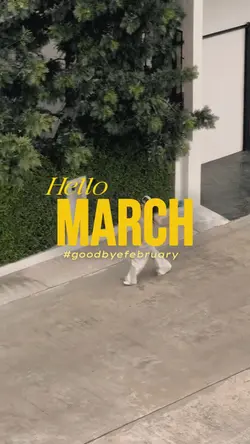 Hello March