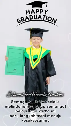 graduation anak tk