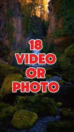 18 video or photo 