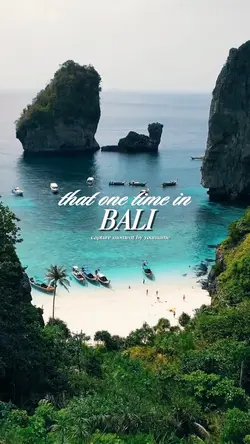 one time in bali