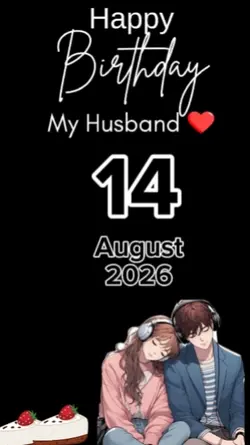 HBD Husband 14 Augus