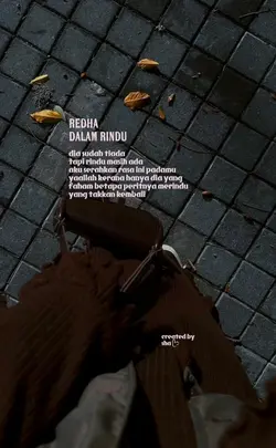 Redha dalam rindu