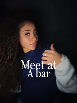 Meet at a bar