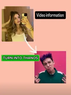 TURN INTO THANOS